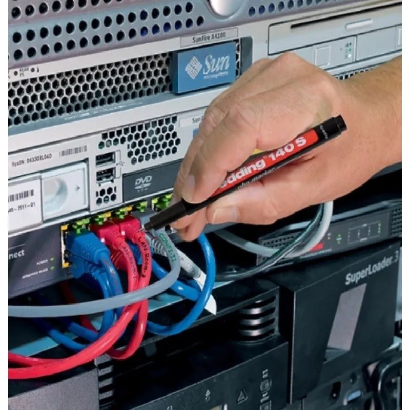 Маркер для глянц.поверх. EDDING E-140 S черный 0,3мм