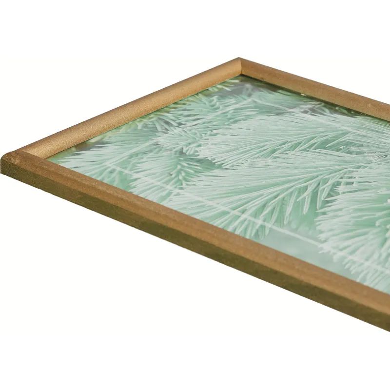 Рамка 21х30см деревянная, профиль №4, цвет &#039;золото