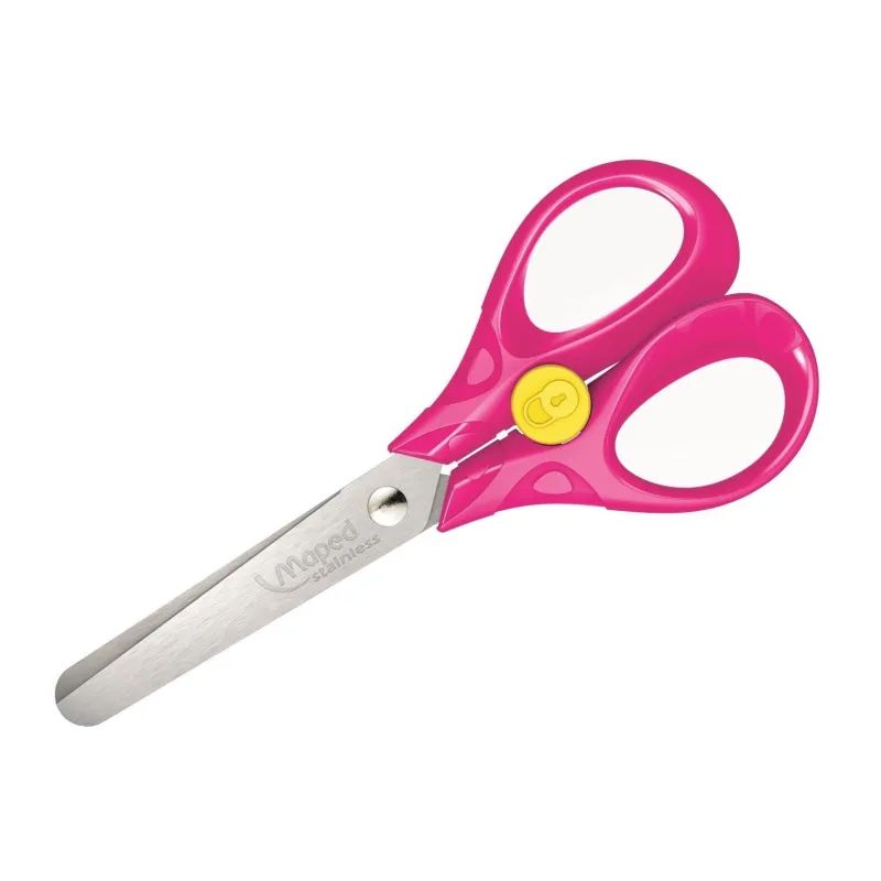 Ножницы Maped SECURITY 3D 130мм, эргоном.пластик. ручки,ассорти,473110