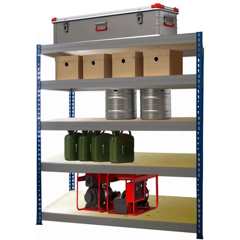 Стеллаж металлический MZ_МКФ18615-2.5   груз. 5 полок 1830х610х2500