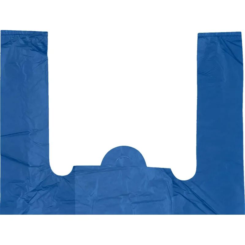 Пакет-майка ПНД 35+20х65 15мкм, 100шт./уп. цветной.