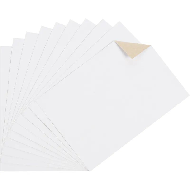 Картон белый  10л ,А4, Живая природа, немелованный