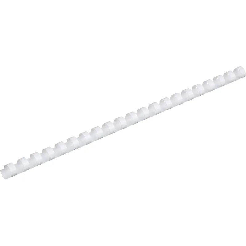 Пружины для переплета пластиковые Promega office 14мм белые 100шт/уп.