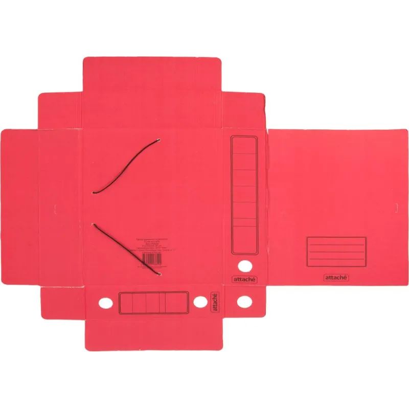 Короб архивный ATTACHE,на резинке 75 мм ,в ас сортименте