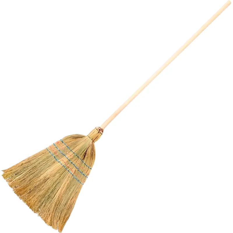 Метла плоская сорго с черенком (ширина рабочей части 28 см)
