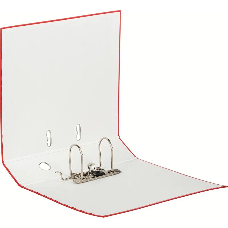 Папка-регистратор с арочн.мех.Attache Экономи 80 мм,красный,ПБП1,карм.кор