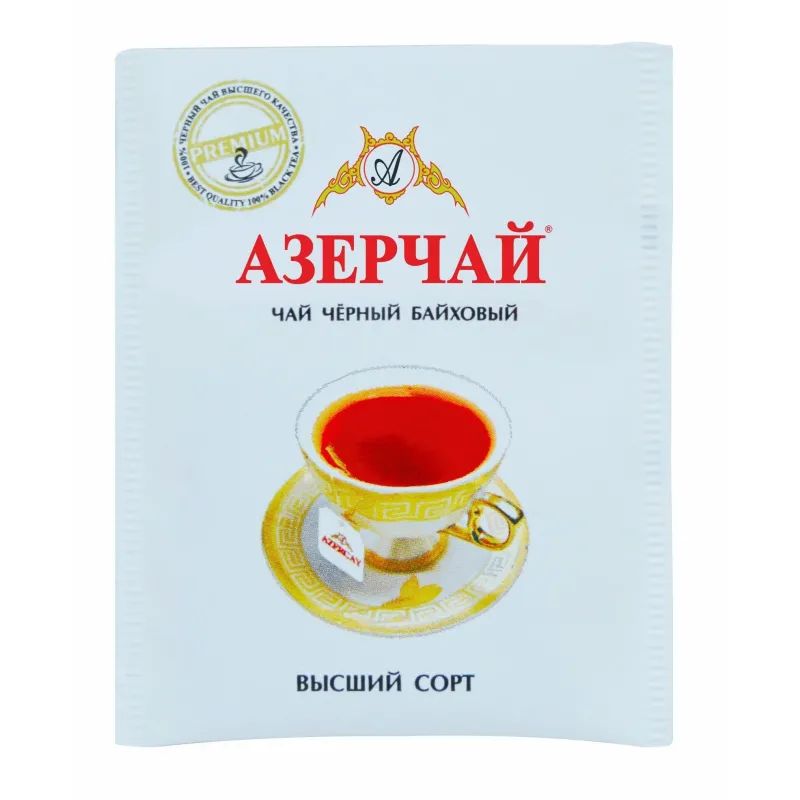 Чай Азерчай Премиум чай черный в пакетиках сашетах, 25 шт 166573