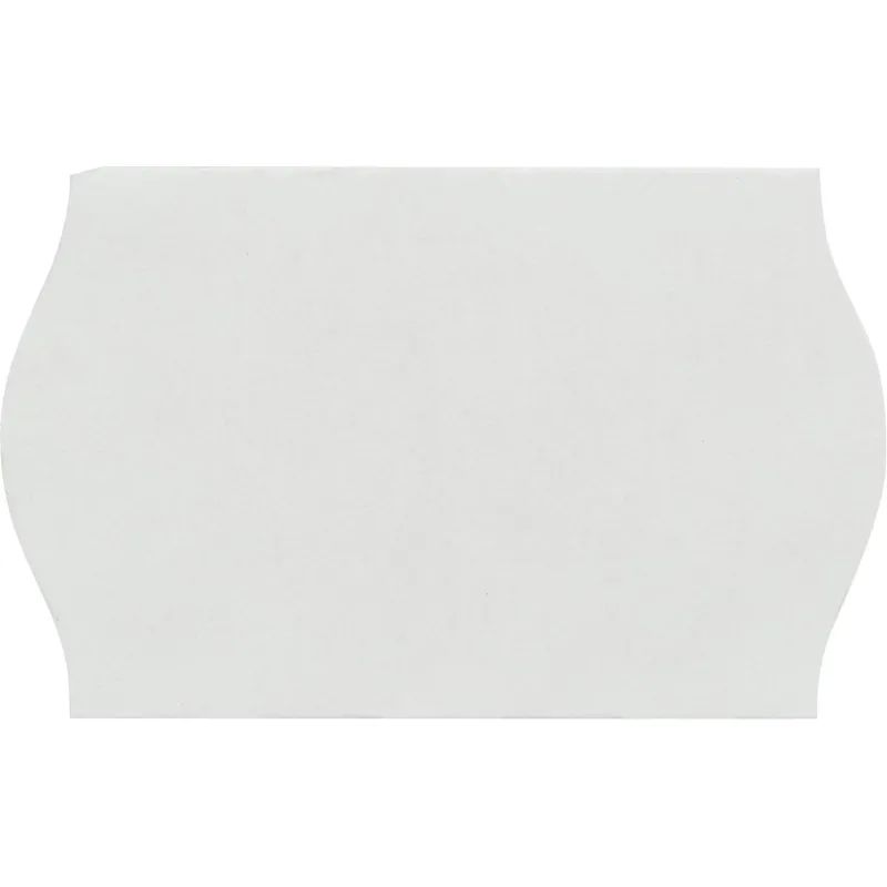 Этикет-лента 26х16 белая волна 1000шт/рул 10рул/уп