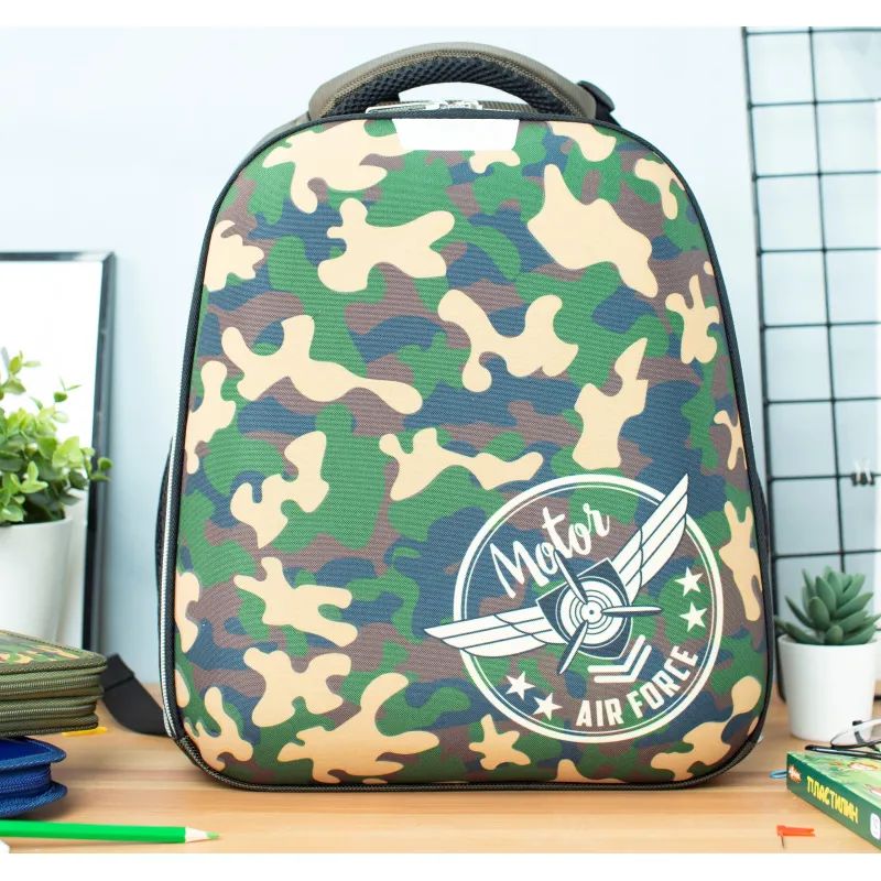 Ранец Basic Military, 2 отд., эргоном. спинка