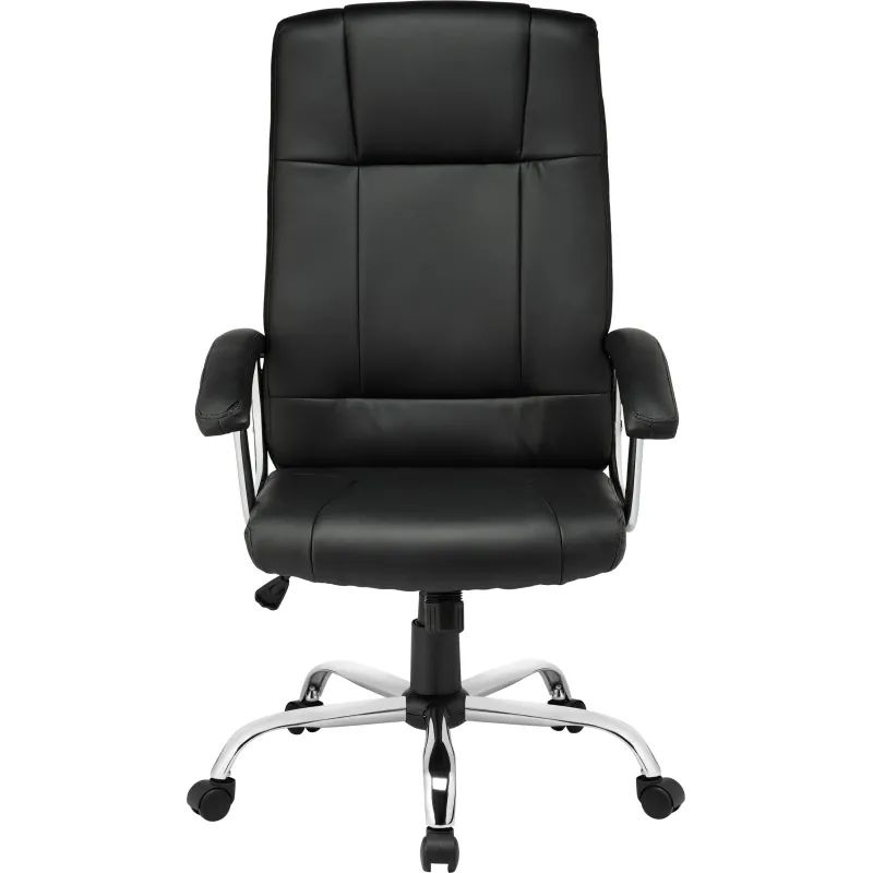 Кресло BN_Dp_Руководителя EChair-524 TPU к/з черный, хром