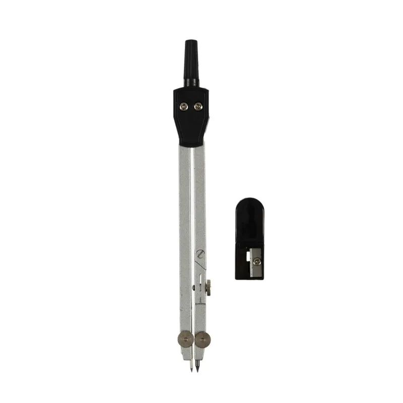 Готовальня Attache циркуль 140 мм, точилка, в пластиковом пенале S03002E