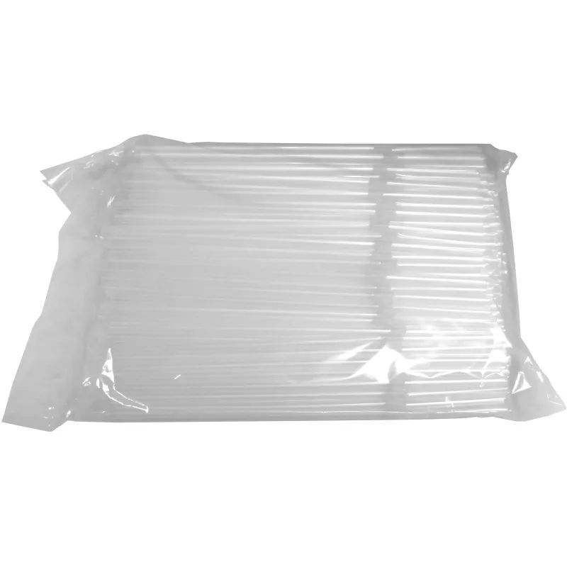 Трубочка для коктейля гофр. 210мм,d=5мм, прозрачн 250шт/уп.ПП (105983)