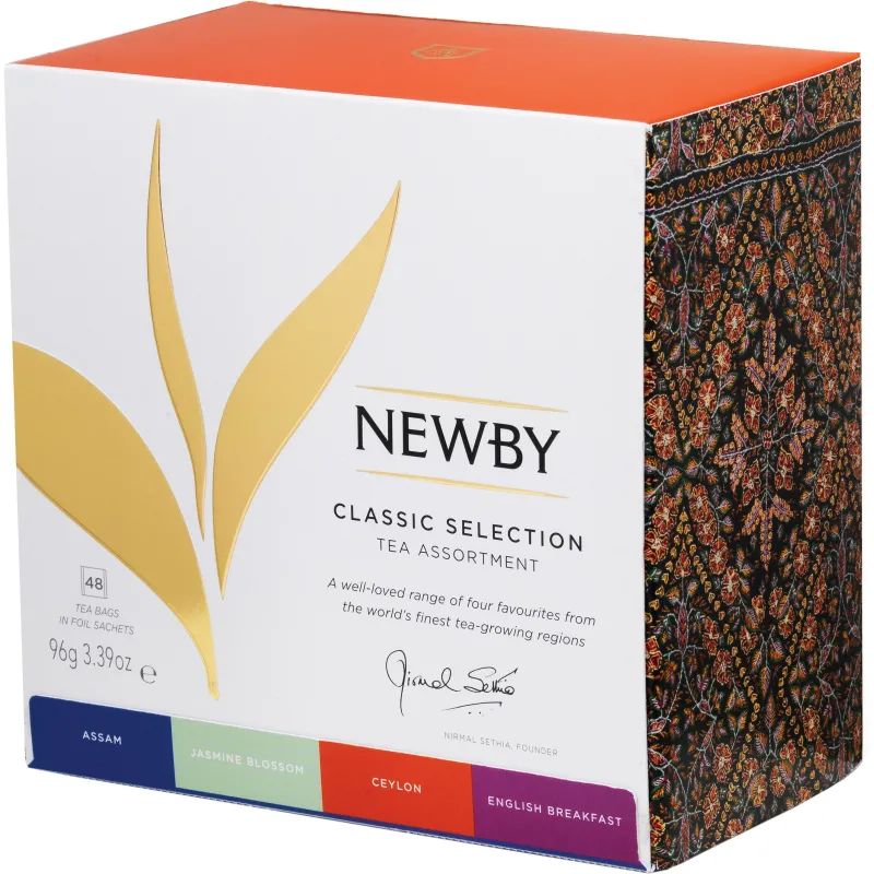 Чай Newby Классик Селекшн черный 48 пакетиков