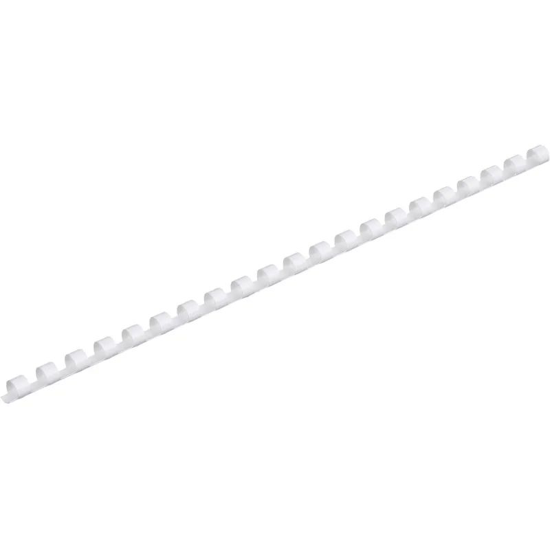 Пружины для переплета пластиковые Promega office 8мм белые 100шт/уп.