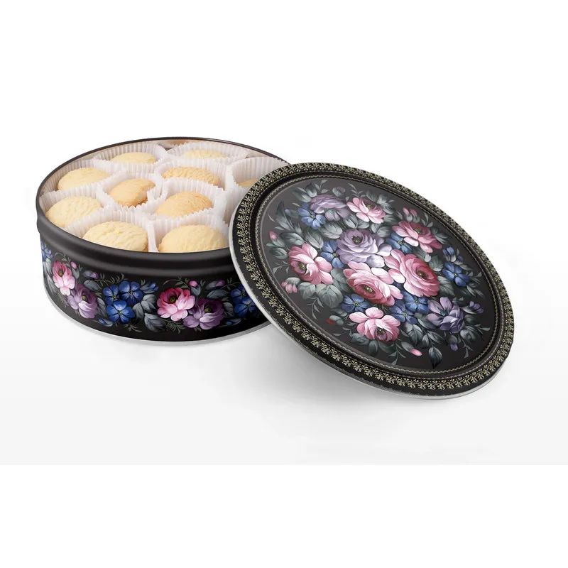 Печенье сдобное со сливочным маслом Русские узоры, 400гр МС-4-2