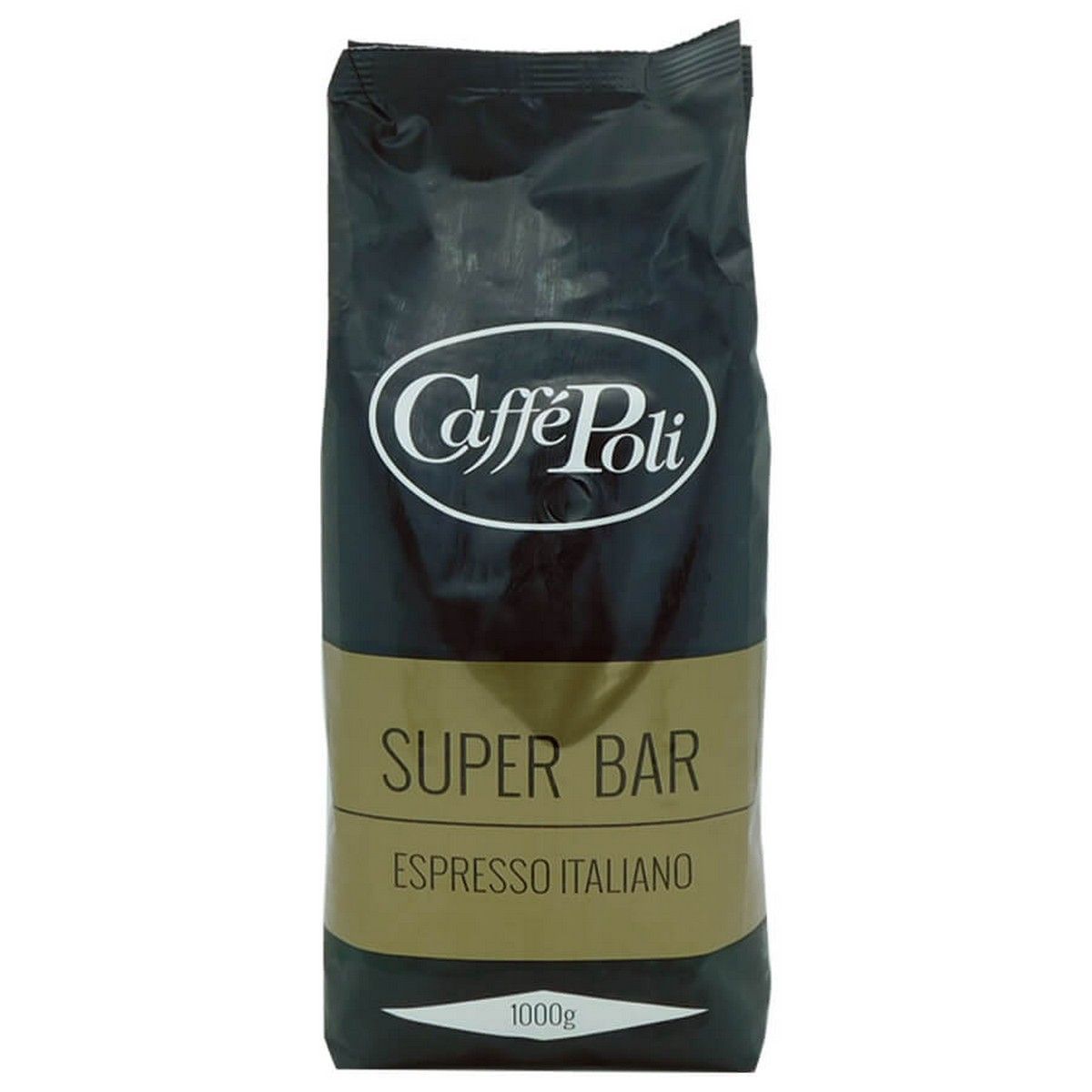 Кофе в зёрнах Caffe Poli Super Bar 1 кг (пакет)