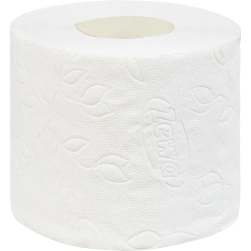 Бумага туалетная Zewa-Plus 2сл бел втор втул 23м 184л 12рул/уп 144090