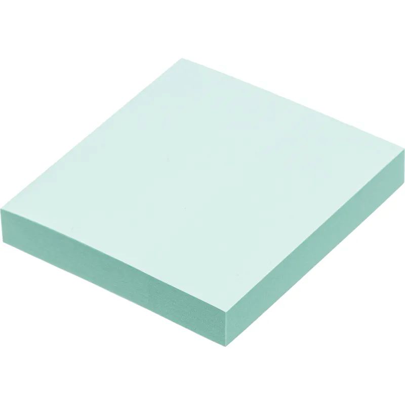 Стикеры ATTACHE с клеев.краем 51х51 голубой 100л