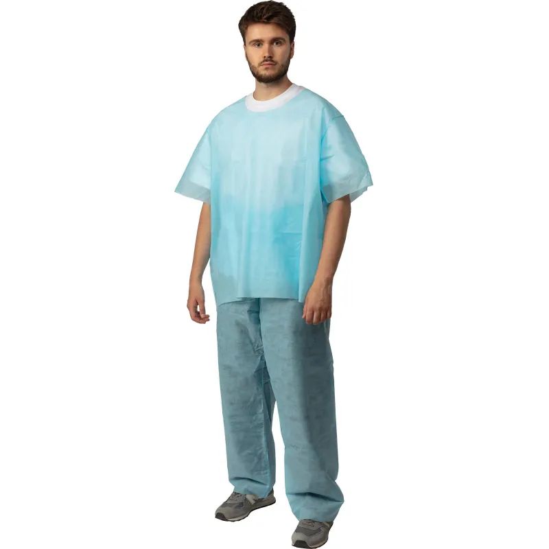 Костюм мед.хирургич. стерил. (рубаш.,брюки), пл.42,р.52-54  Гекса