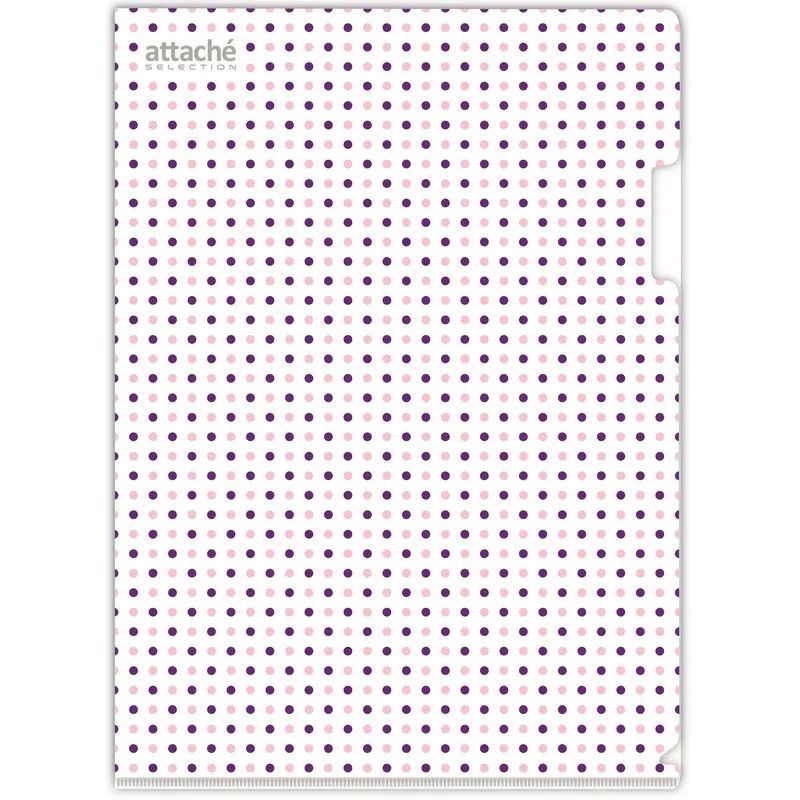 Папка уголок А4, 180мкм,   Flower Dreams  ассорти, 6 шт.уп