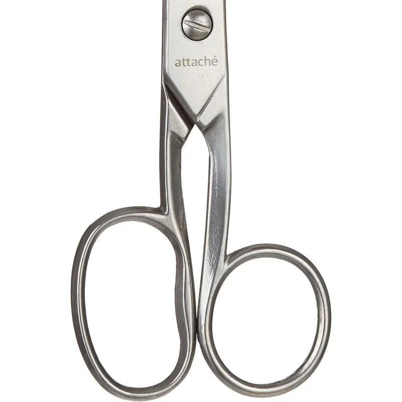 Ножницы Attache Metal 175 мм, ассиметричные ручки,цельнометаллические