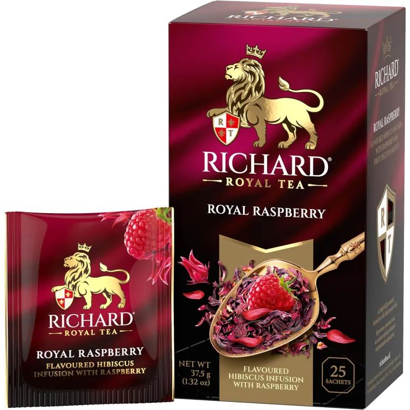Чай Richard Royal Raspberry травяной 25 сашет