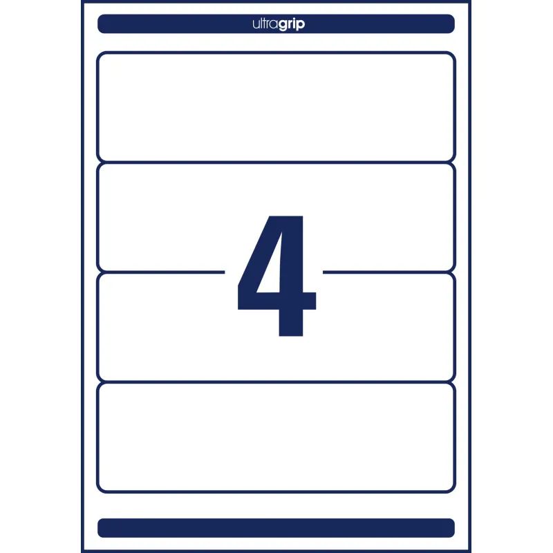 Этикетки самоклеящиеся L4761-25 Для папок-рег,бел,61х192мм,J+L+K+CL;100шт/у