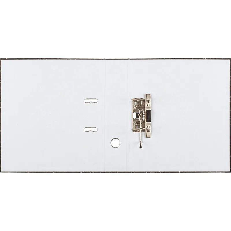 Папка-регистратор Attache Economy без мет.угол_бюдж 75мм ч/б бум/бум,карм.к