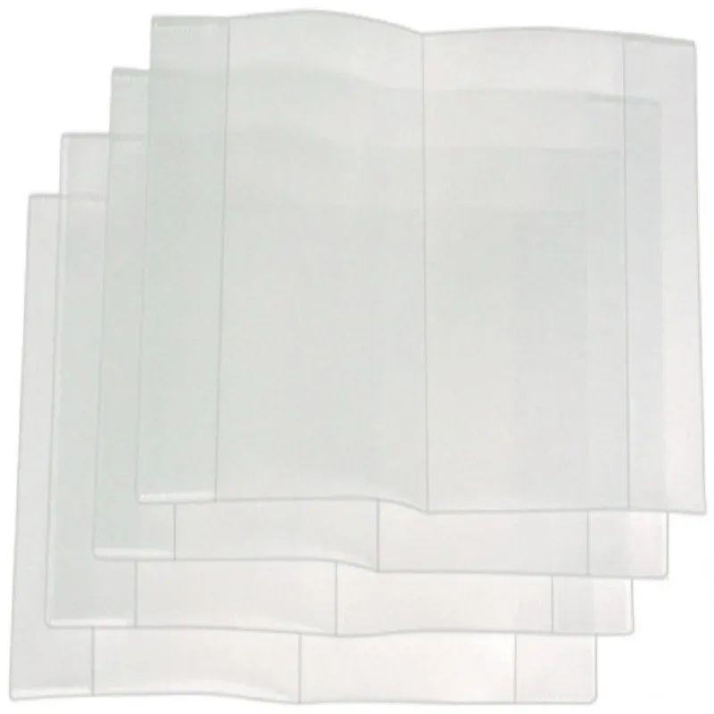 Набор обложек д/учеб,конт.карт,тетрад,300х460,ПВХ,150мкм, 5 шт/уп