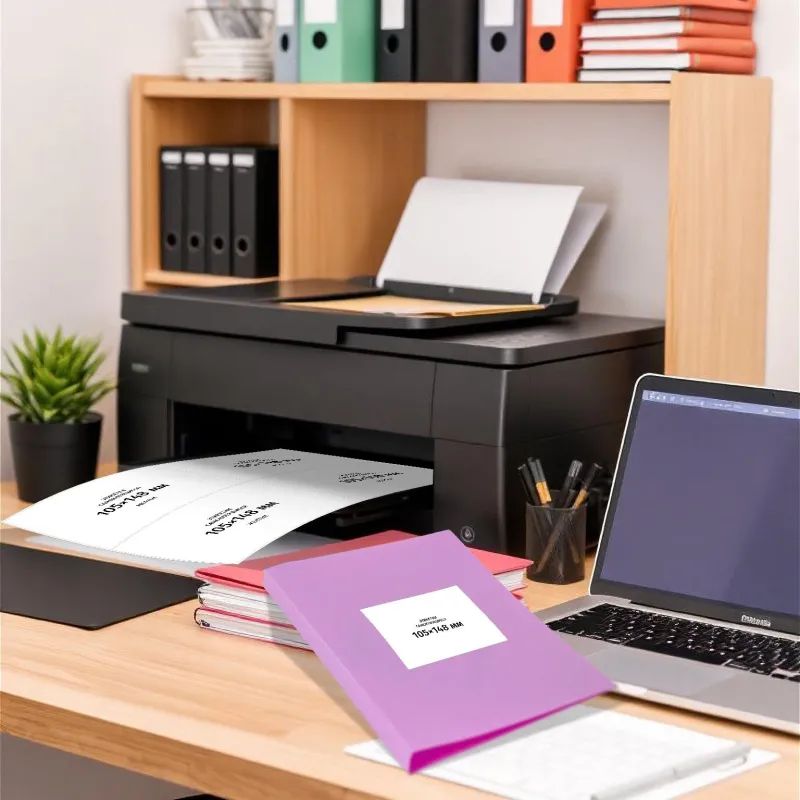 Этикетки самоклеящиеся 105х148 мм/4 шт. на лис.А4 (100 лист