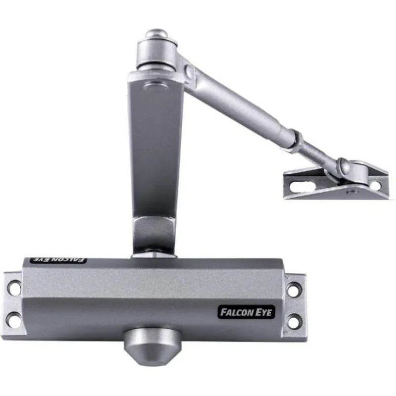 Доводчик на дверь FE-B4W, серебро, 65-85 кг.