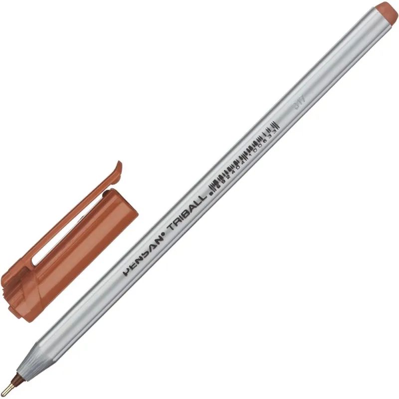 Набор шариковых ручек неавт. PENSAN TRIBALL набор8цв,1,0,масл,1003/PVC8