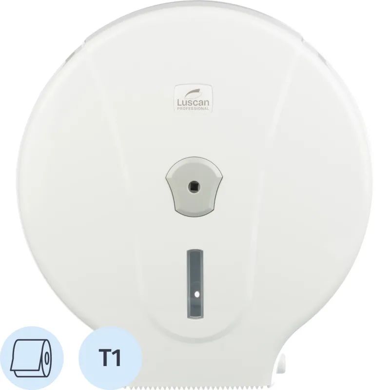Диспенсер для туалетной бумаги рулLuscan Professional макси белый