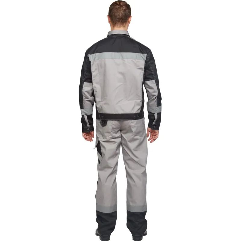 Костюм летний муж л21-КБР сер/чер (р.60-62) 182-188 (серия Л)