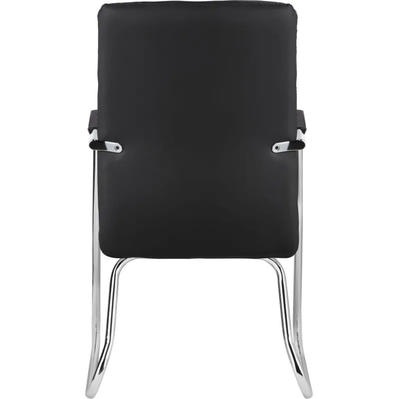 Конференц-кресло BN_TQ_Echair-806 VPU кожзам черный, хром