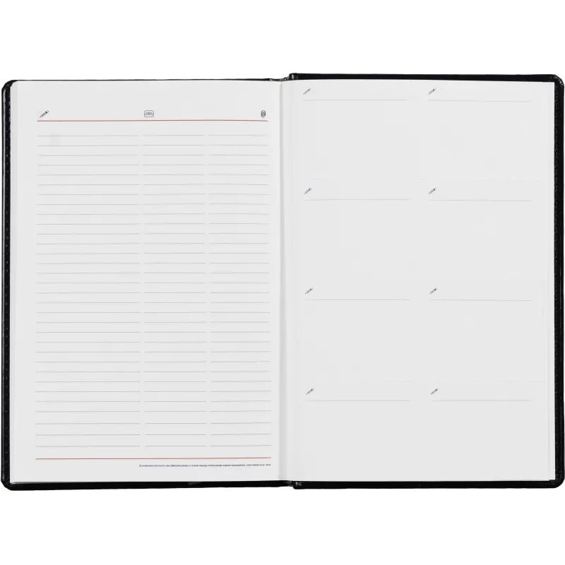 Ежедневник недатированный синий,А5,142х210мм,176л,АTTACHE Каньон