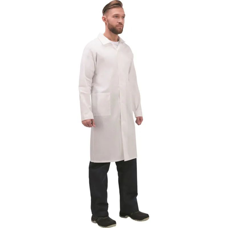 Халат мужской у02-ХЛ белый (р.68-70) 170-176