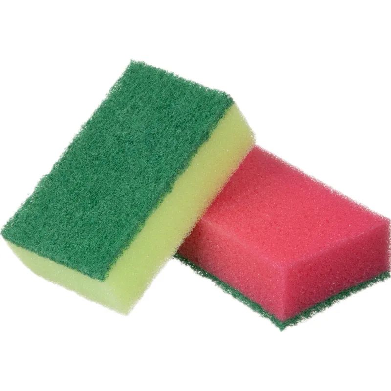 Губки для мытья посуды Luscan Мини 80х50х26мм 10 шт/уп