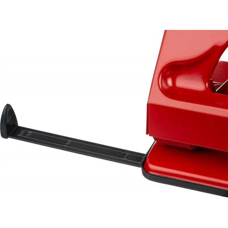 Дырокол SAX 506 до 40л., металл, с лин., красный, Австрия-Венгрия