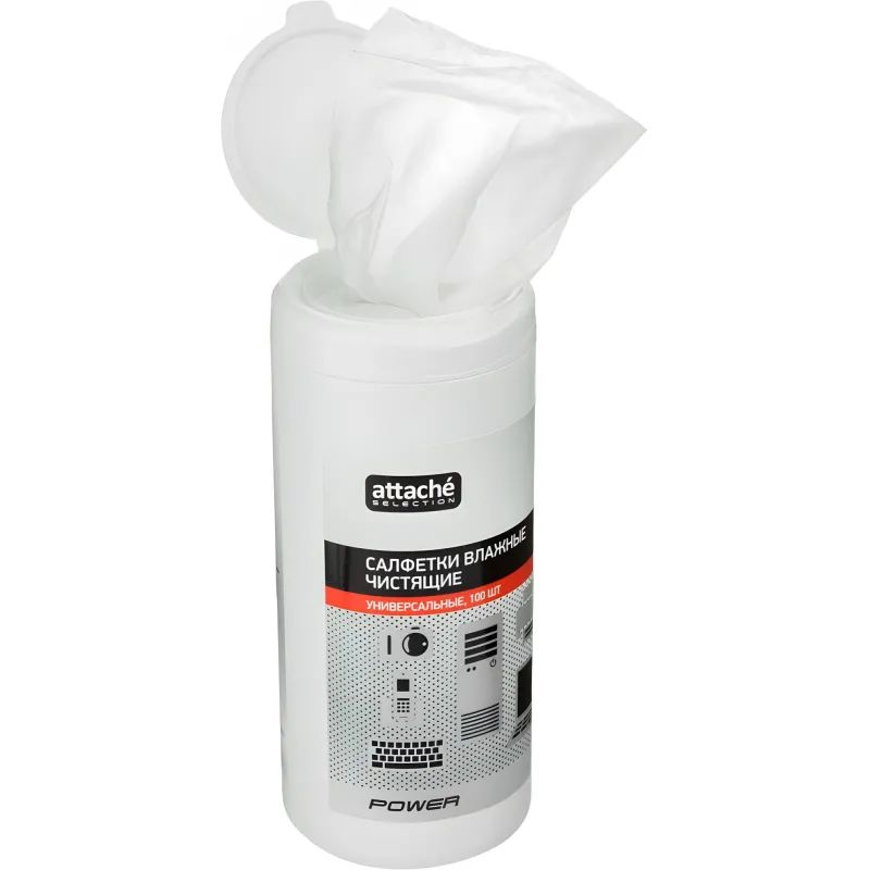 Салфетки универс Luscan, туба, 100 шт, 130х170