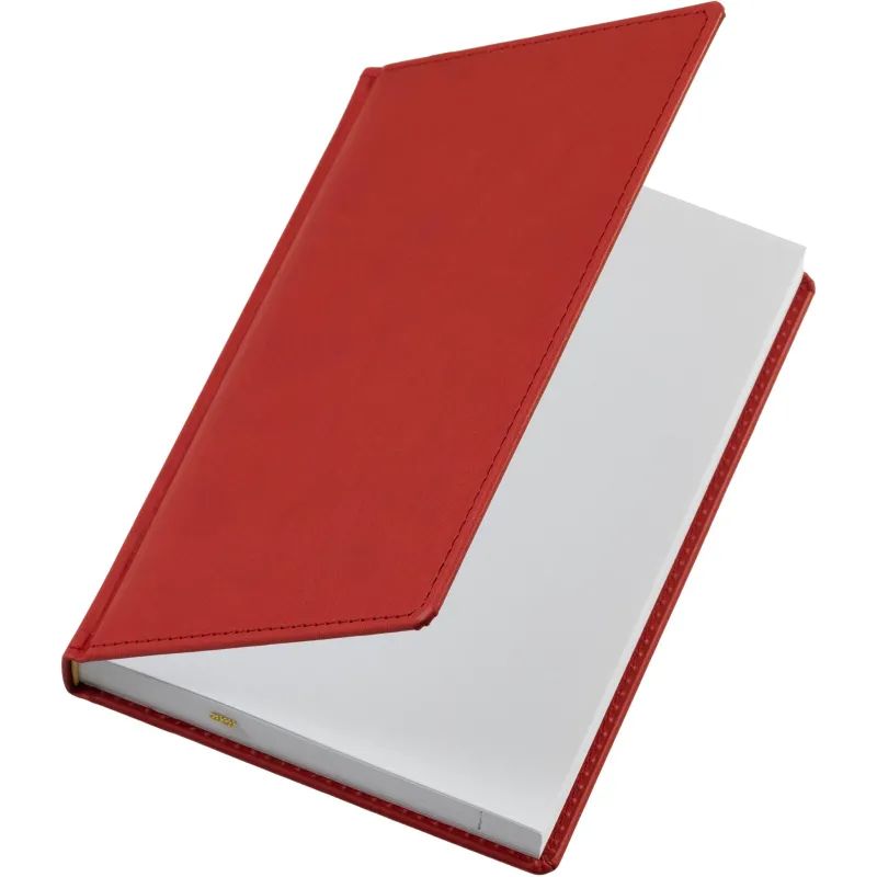 Ежедневник недатированный красный,А5,143х210мм,176л,ATTACHE Сиам