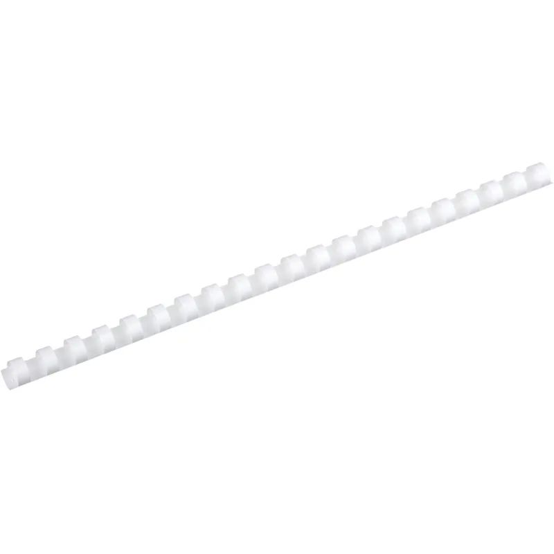 Пружины для переплета пластиковые Promega office 12мм белые 100шт/уп.