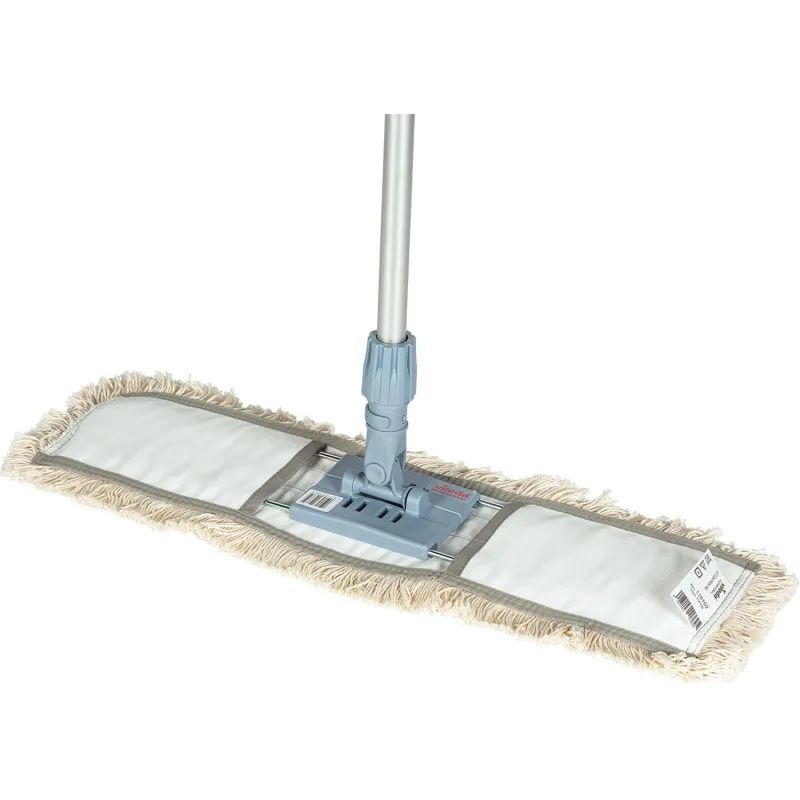 Швабра флаундер д/пола ДастМоп сталь 60х9см c насадкой Vileda 143555