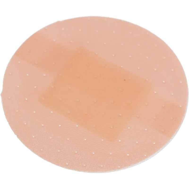 Лейкопластырь бакт. 2,2см круг полимер. телес.1000шт/упLEIKO