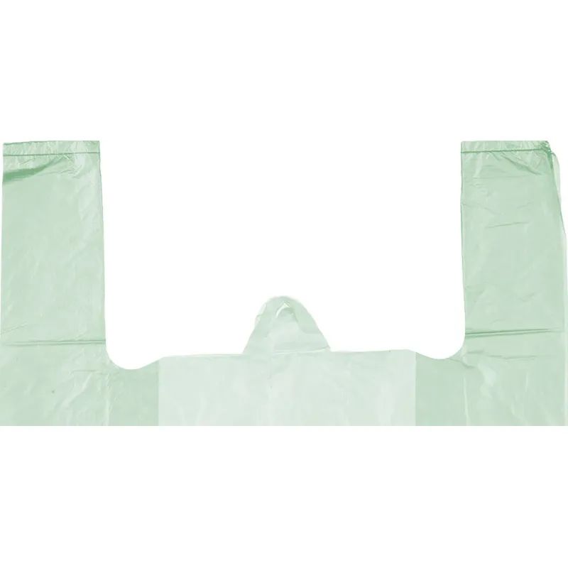 Пакет-майка ПНД 35+20х65 15мкм 100шт./уп. цветн.