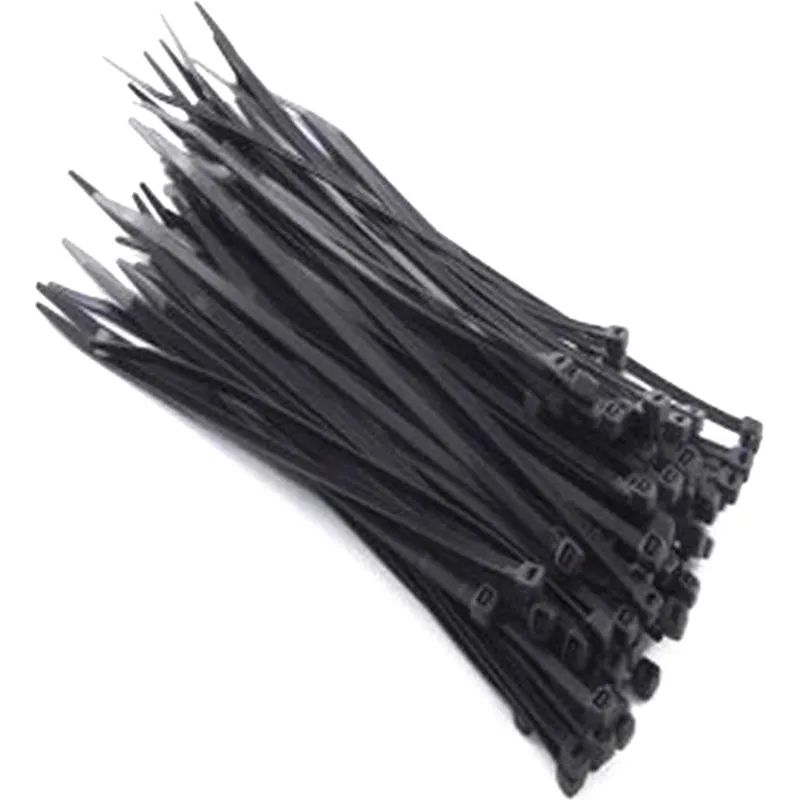 Стяжка (хомут) 150 мм х 2.5 мм, 100 шт, нейлон, Rexant, черный, 07-0151