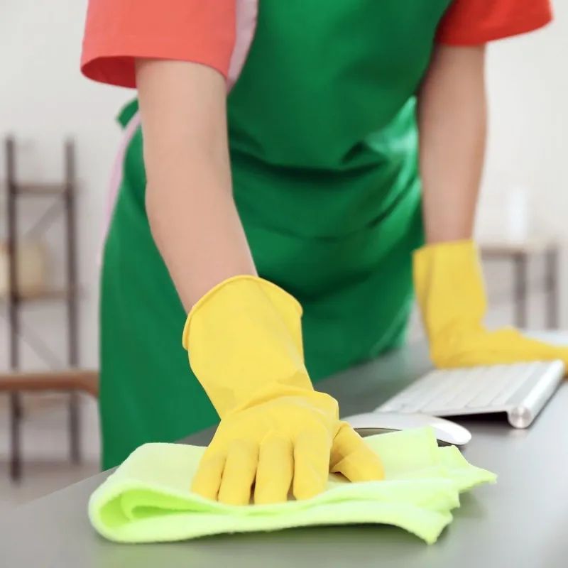 Перчатки резиновые PACLAN Professional латекс желт 407858/4078574 р.L