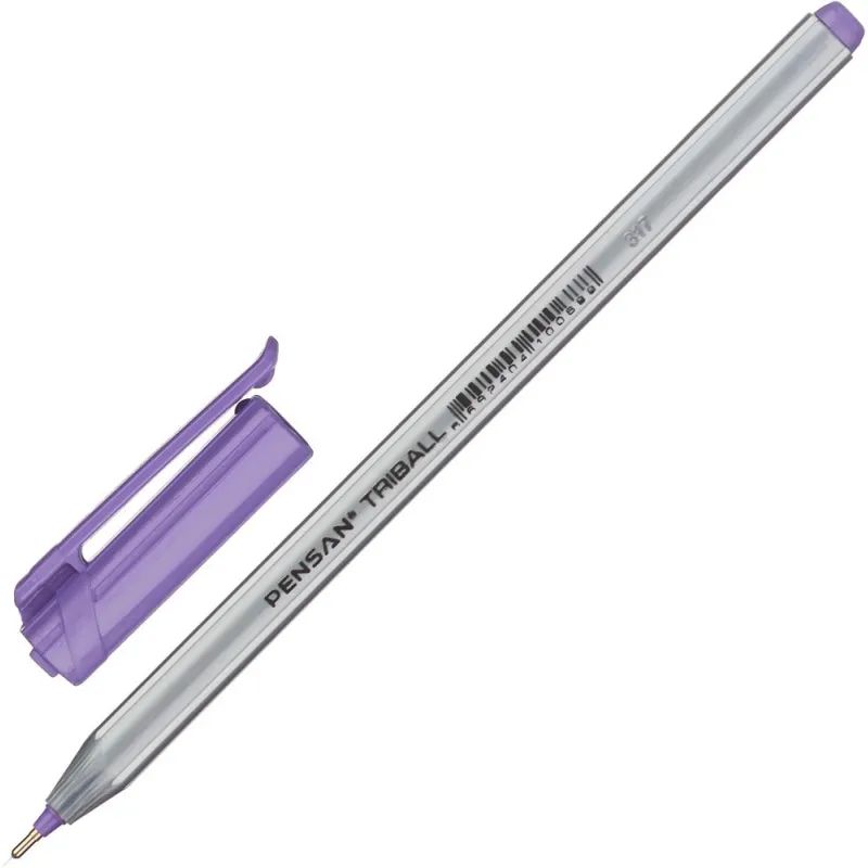 Набор шариковых ручек неавт. PENSAN TRIBALL набор8цв,1,0,масл,1003/PVC8