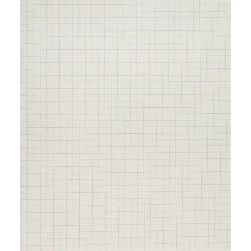 Тетрадь общая А5,96л,клет,скреп,обл.бумвинил,блок офсет-2 Синяя