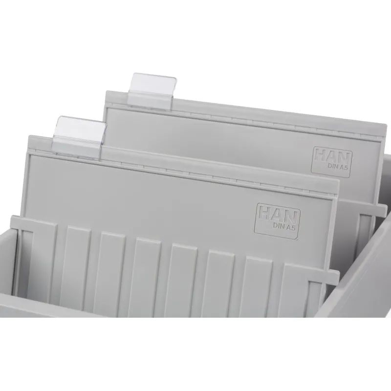 Картотека для карточек А5 на 1300шт HAN открытая &#039;955/0-11